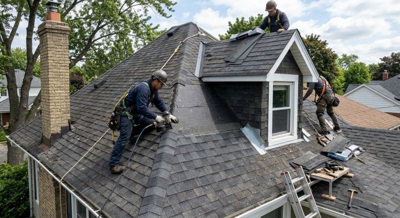 A Frame Roof Repair in Lafayette, CO