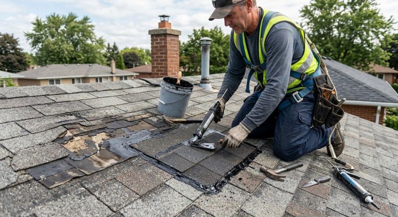 Asphalt Roof Leak Repair in Erie, CO
