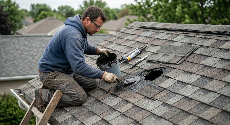 Asphalt Roof Leak Repair in Johnstown, CO
