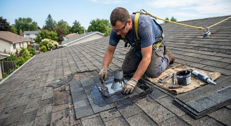 Asphalt Roof Leak Repair in Longmont, CO
