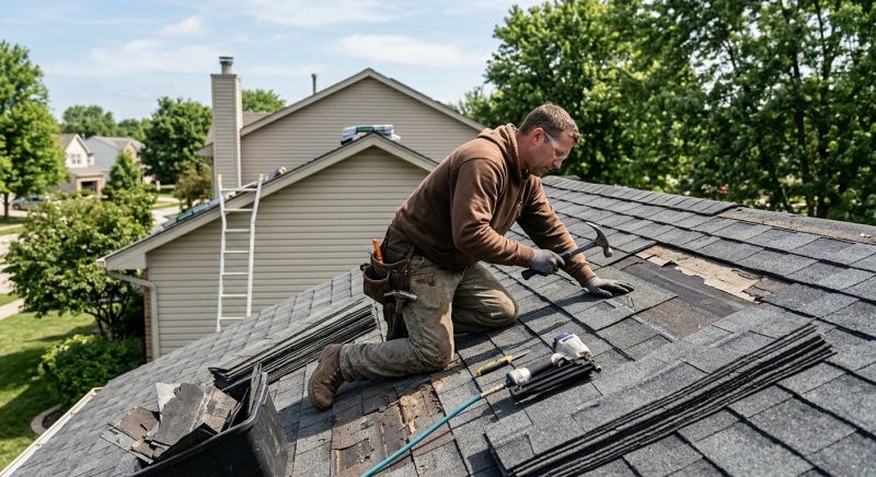 Asphalt Roof Repair in Lafayette, CO