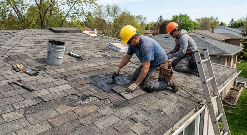 Asphalt Roof Repair in Longmont, CO
