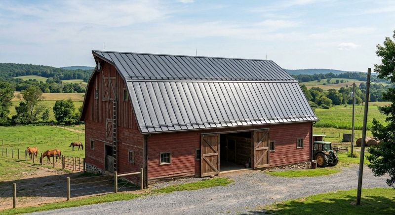 Barn Roof Replacement in Jamestown, CO
