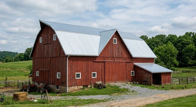 Barn Roof Replacement in Longmont, CO