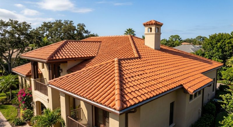 Barrel Tile Roof Installation in Lafayette, CO