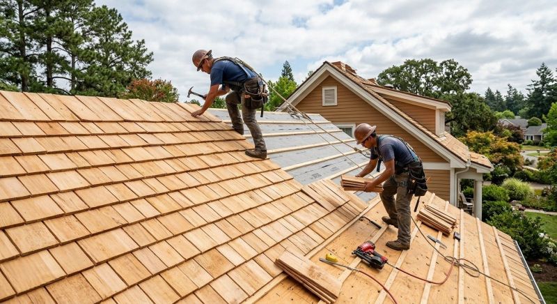Cedar Roof Installation in Lafayette, CO