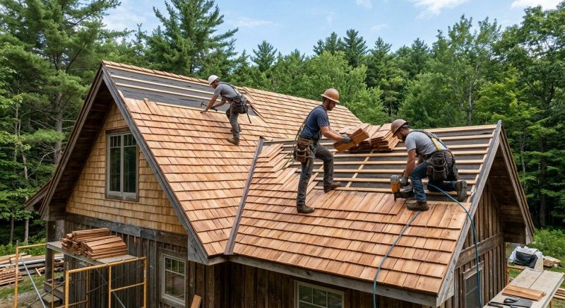 Cedar Roof Installation in Longmont, CO
