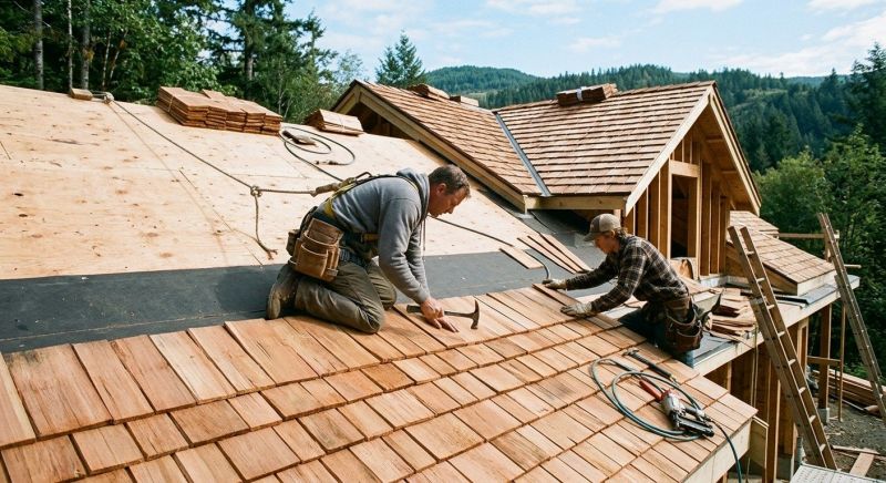 Cedar Roof Installation in Louisville, CO