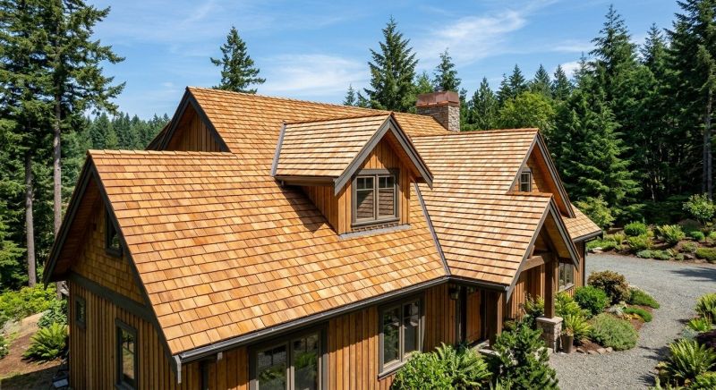 Cedar Roof Installation in Lyons, CO