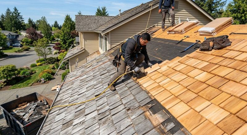 Cedar Roof Replacement in Dacono, CO