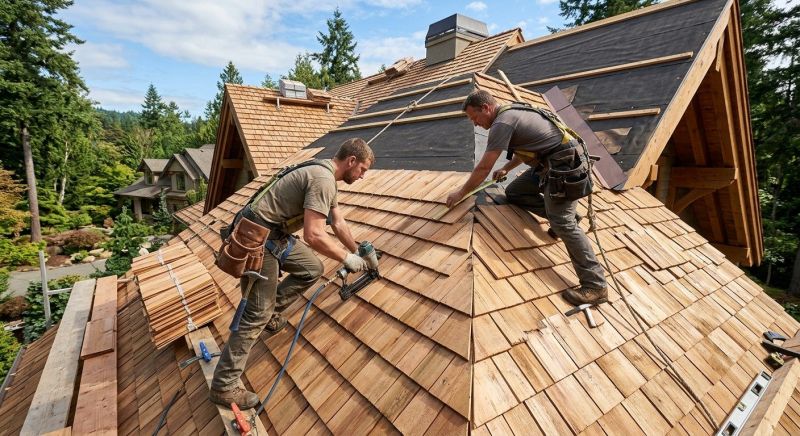 Cedar Shake Roof Construction in Lafayette, CO