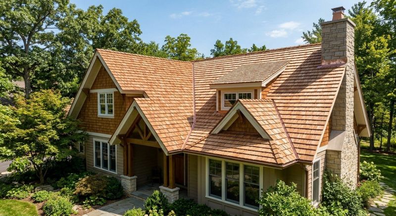 Cedar Shake Roof Construction in Lafayette, CO