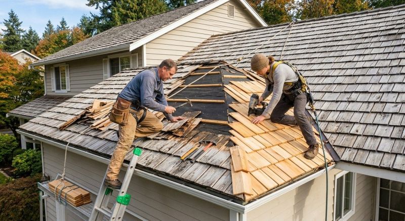 Cedar Shingles Repair in Broomfield, CO