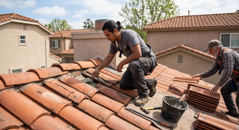 Clay Roof Leak Repair in Lafayette, CO