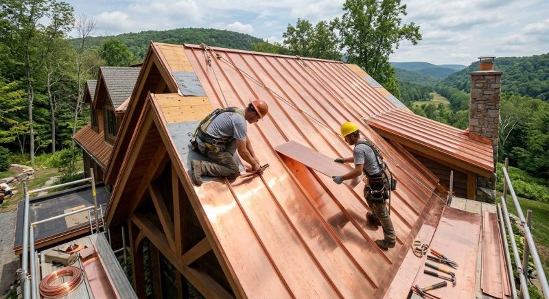 Copper Roof Installation in Lafayette, CO