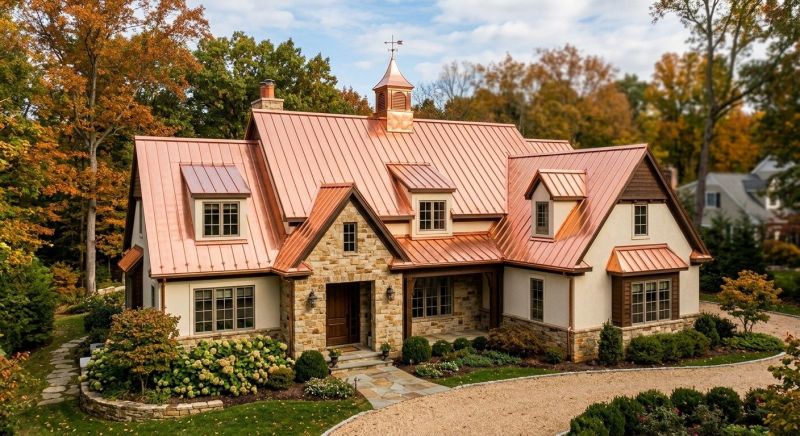 Copper Roof Repair in Lafayette, CO