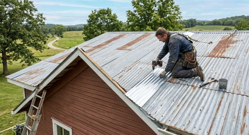Copper Roof Repair in Lafayette, CO