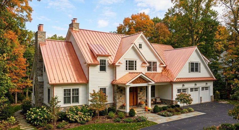 Copper Roof Replacement in Lafayette, CO