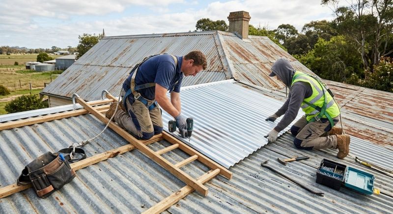 Corrugated Roof Repair in Golden, CO