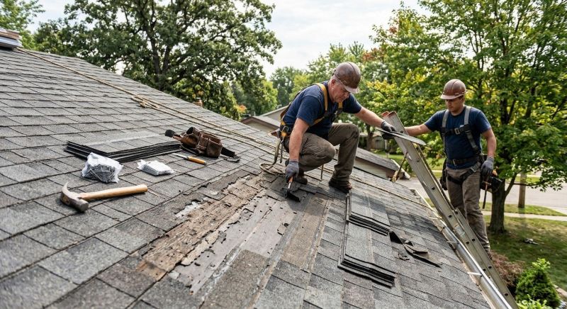 Damaged Roof Repair in Dacono, CO