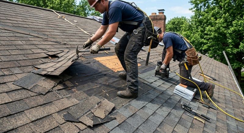 Damaged Roof Repair in Golden, CO