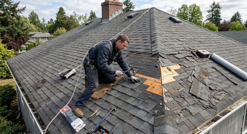 Damaged Roof Repair in Westminster, CO