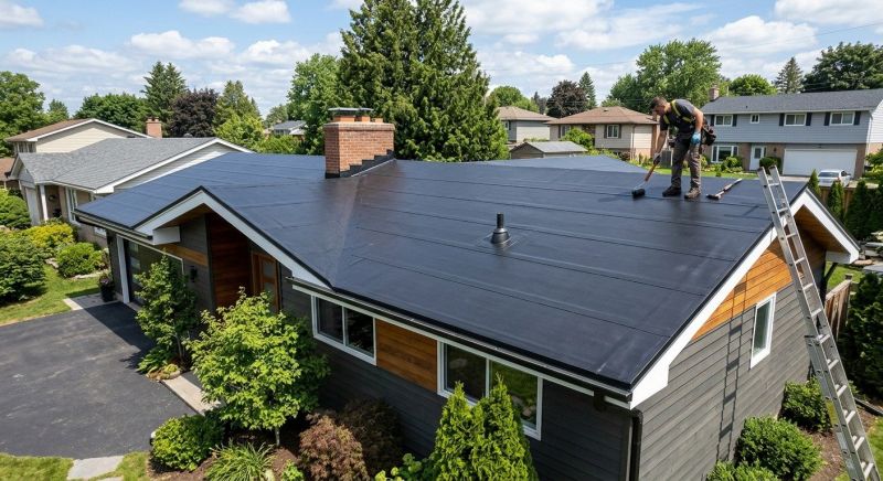 Epdm Roof Installation in Berthoud, CO