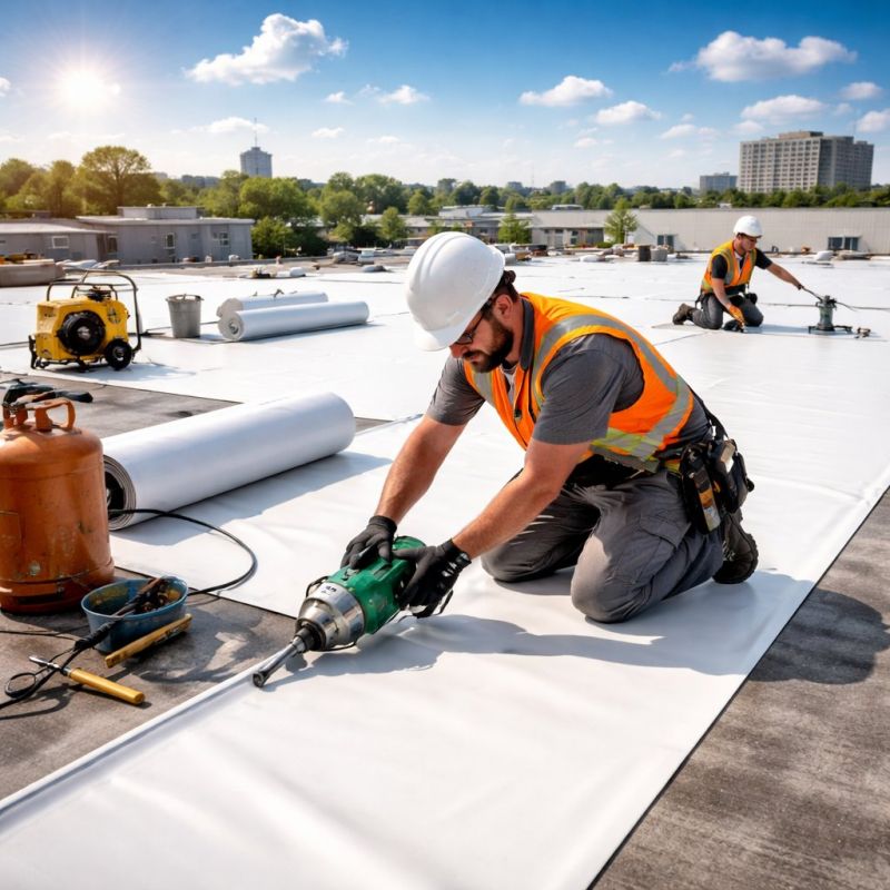 Epdm Roof Installation in Fort Lupton, CO