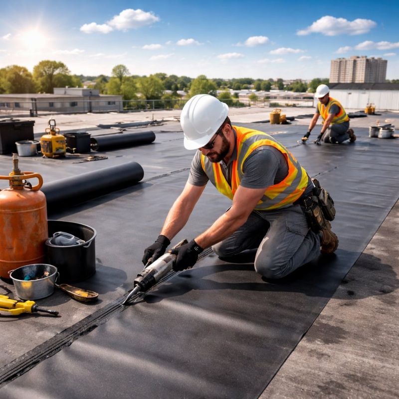 Epdm Roof Installation in Westminster, CO