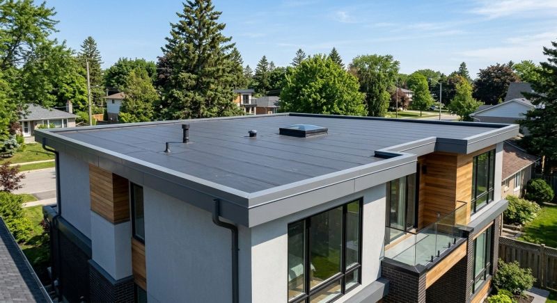 Flat Roof Installation in Denver County, CO