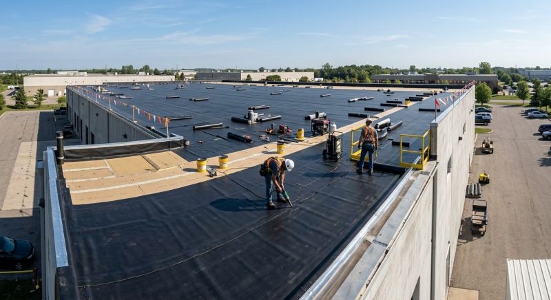 Flat Roof Installation in Johnstown, CO