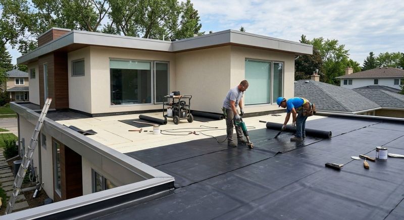 Flat Roof Installation in Louisville, CO