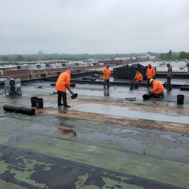 Flat Roof Repair in Commerce City, CO