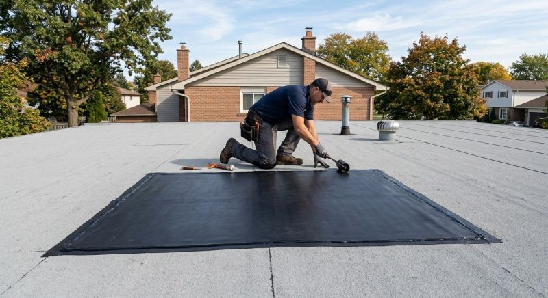Flat Roof Repair in Jamestown, CO