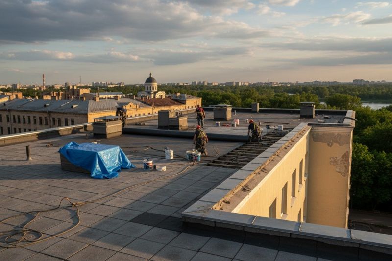 Flat Roof Replacement in Broomfield, CO