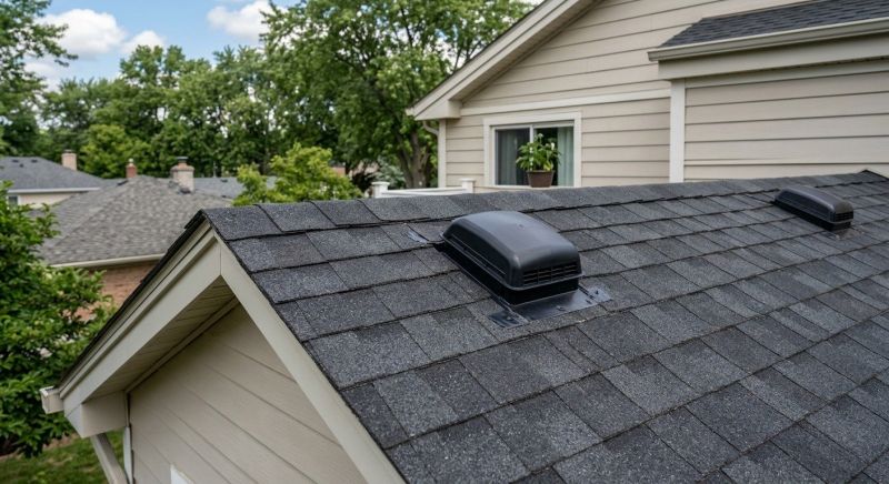 Flat Roof Vent Installation in Lafayette, CO