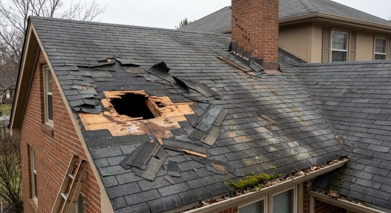 Hail Damage Roof Repair in Louisville, CO