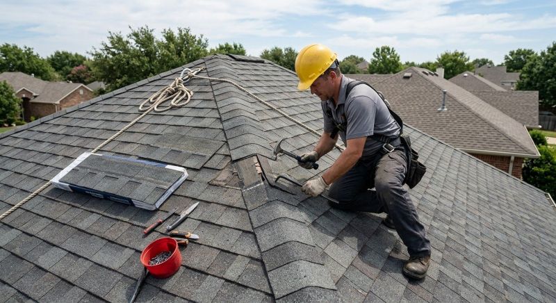 Hip Roof Shingle Repair in Lafayette, CO