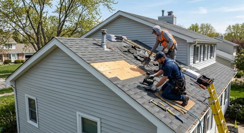 House Roof Repair in Commerce City, CO