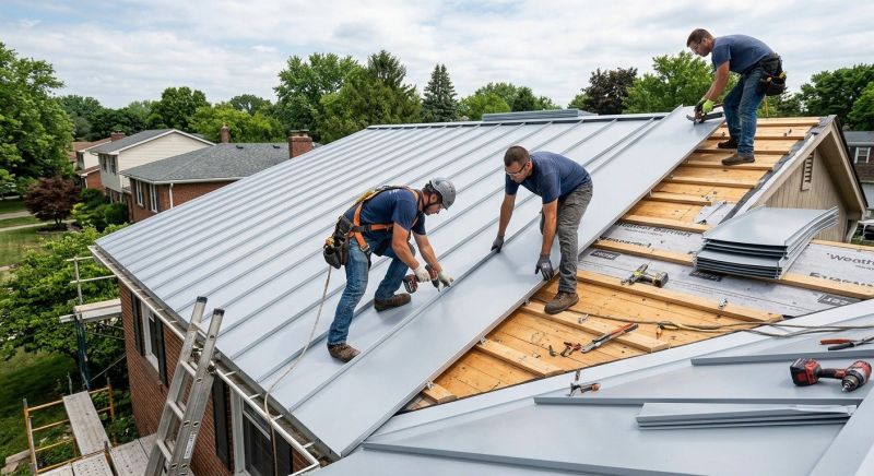 Metal Roof Installation in Black Hawk, CO