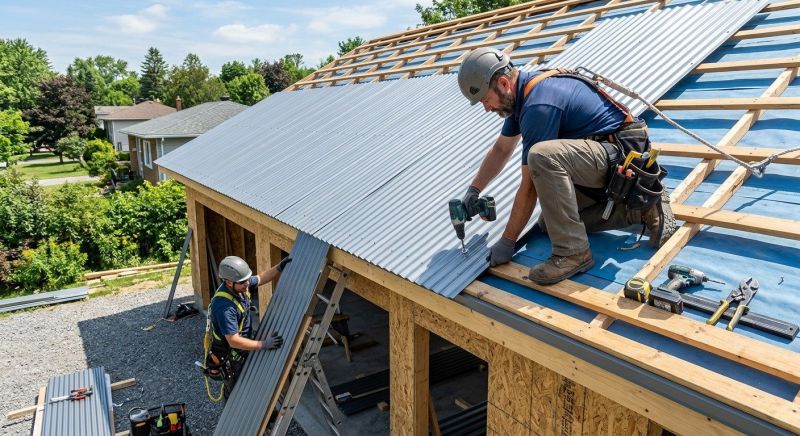 Metal Roof Installation in Erie, CO