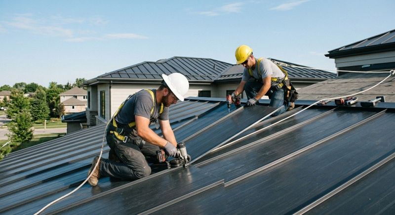 Metal Roof Installation in Nederland, CO