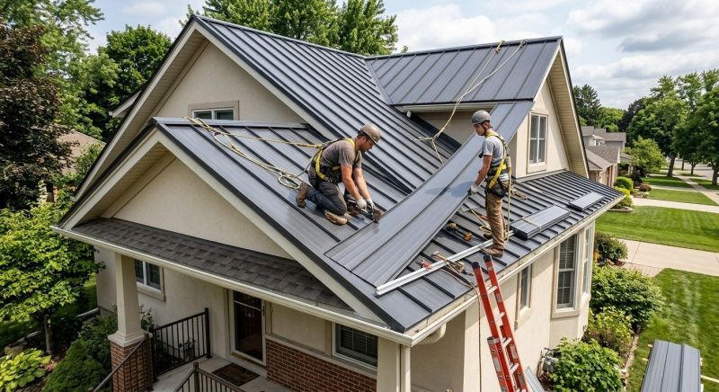 Metal Roof Installation in Wheat Ridge, CO