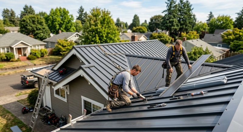 Metal Roof Repair in Broomfield, CO