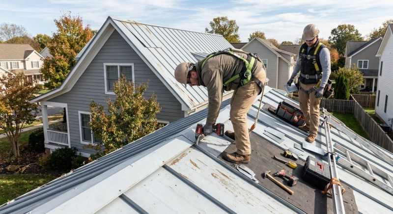 Metal Roof Repair in Firestone, CO