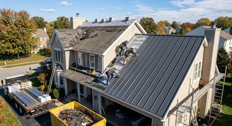 Metal Roof Replacement in Commerce City, CO