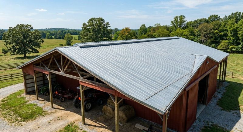 Pole Barn Roof Repair in Erie, CO