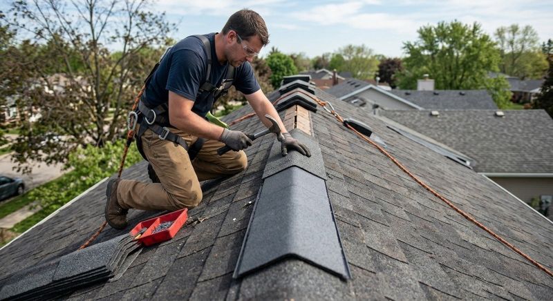 Ridge Cap Repair in Lafayette, CO