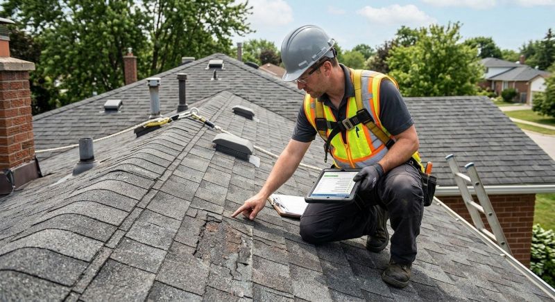 Roof Damage Inspection in Boulder, CO