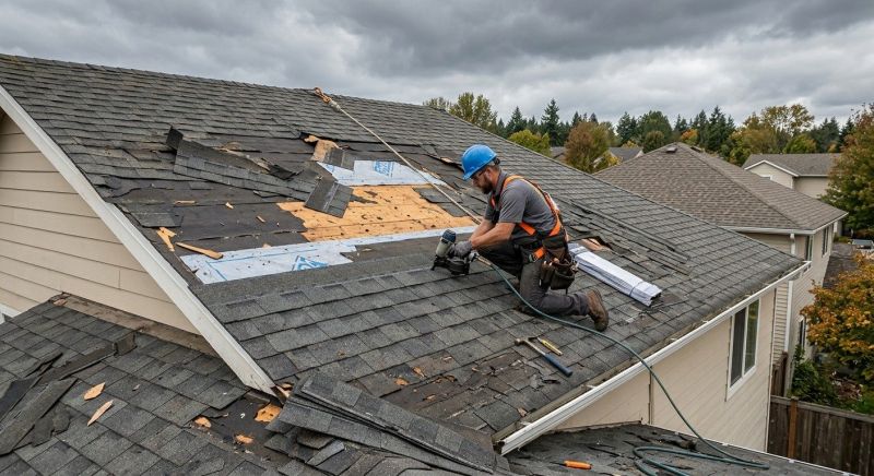 Roof Damage Repair in Denver County, CO